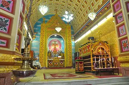 Main Madbaho (altar) and tomb of Mor Baselios Yeldho.