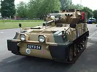 Scorpion at Aldershot military museum