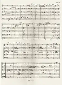 A music sheet