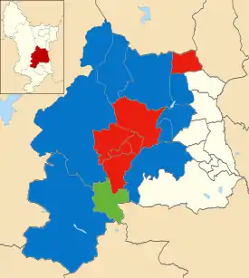 2019 results map