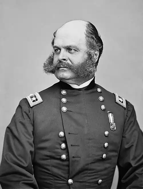 Maj. Gen.Ambrose E. Burnside(IX Corps)