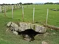 One of many small lava caves in lava flows from Mangere Mountain, at Ambury Regional Park