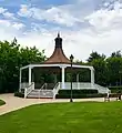 Replica of the American Bandstand.