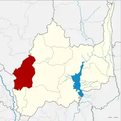 District location in Lopburi province