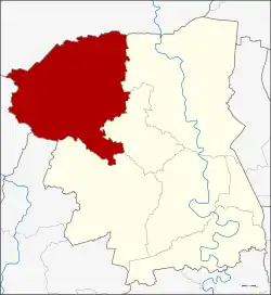 District location in Nakhon Pathom province