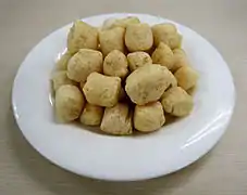 Krupuk amplang or kuku macan from Balikpapan