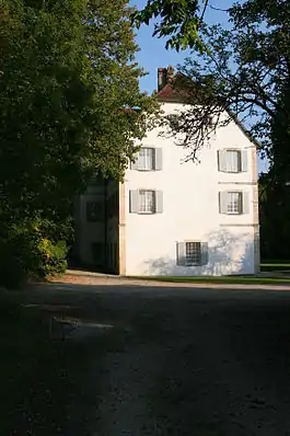 East facade of the priory of Grandgourt in Basse-Allaine