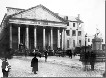 Beginning of the former Palace of Justice's demolition (1892)