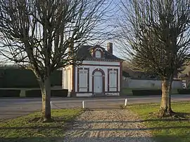 The old town hall in Aulnay-sur-Iton