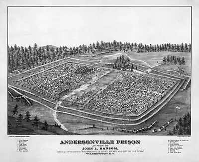 Image 9Andersonville Prison at Andersonville National Historic Site, by John L. Ransom