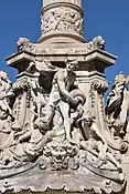 The Torrent from the Cantini Fountain (1911), place Castellane, Marseille