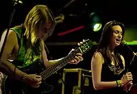 Sarah Spencer and Steve Morse as Angelfire