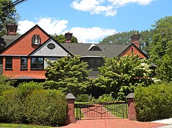 "Anglecot" (Charles Adams Potter house), 401 E. Evergreen Ave., Chestnut Hill section of Philadelphia (1883)