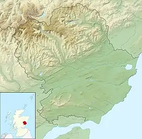 Pitlyal Loch is located in Angus