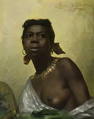 Anna Bilińska-Bohdanowicz, A Negress, 1884, Warsaw National Museum