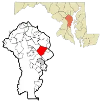 Location of Arnold, Maryland