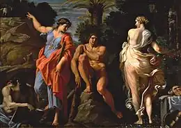 The Judgment of Hercules, 1596, National Museum of Capodimonte