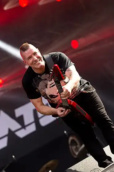 Jeff Waters at Rockharz Open Air 2016 in Germany