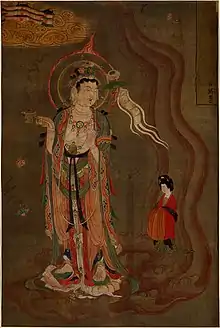 Tang dynasty painting from Dunhuang.