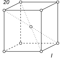 Black-white (antisymmetric) 3D Bravais Lattice number 20 (Orthorhombic system)