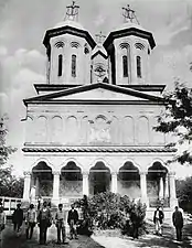 Brâncovenesc - Văcărești Monastery, Bucharest, unknown architect, 1716-1722-destroyed in 1985–1987