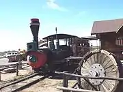 The 19th-century Railroad Station of Goldfield. Goldfield has the only 3 ft (914 mm) narrow-gauge railroad in operation in Arizona.