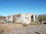 Abandoned Spanish style house