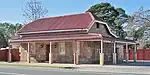 Colonial era stone buildingin main street