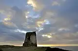 Tower Flumentorgiu - Torre dei Corsari was catalogued by the Spaniards among the Torri des Armas because it was able to respond to any type of naval fire.