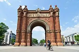 Large stone arch