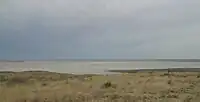 Saline playa within Grulla National Wildlife Refuge