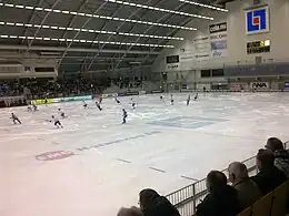 Arena Vänersborg in Sweden, the main venue of the XXXIIIrd championship, held in 2013