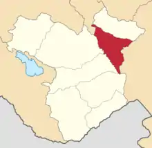 Location in the Elizavetpol Governorate