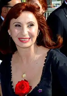 Ariane Ascaride at the 2015 Cannes Film Festival