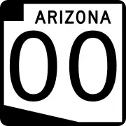 Route markers of Arizona