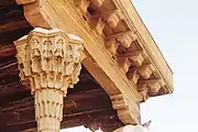 Court Mosque detail, showing cornice and capital