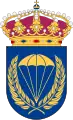 Coat of arms of the Swedish Army Paratroop School (FJS) 1952–1994.