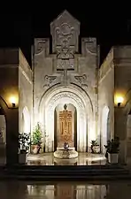 The Monument with the khachkar cross-stone