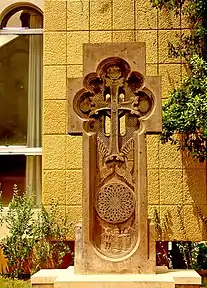 A khackhar at the Armenian Catholicossate of Cilicia in Antelias, Lebanon