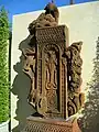 Memorial cross stone in Boca Raton, Florida