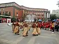 Kochari dance in Aznavour Square