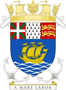 Coat of arms of Saint Pierre and Miquelon