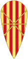 Coat of arms from Ramon Berenguer IV of Barcelona to Alfonso II of Aragon