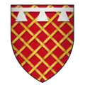 Arms of Sir James Audeley, KG