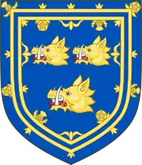 Arms of the Marquess of Aberdeen and Temair