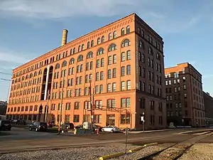 Armstrong Cork Company, built in 1901, now The Cork Factory Lofts.