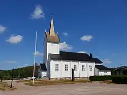 View of the village church