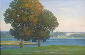 Oaks on the Kellersee (1919)