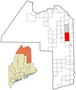 Location of Presque Isle, Maine