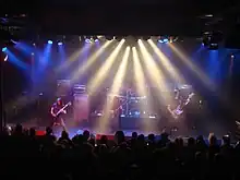 Arsis performing live in Denmark with founding members James Malone and Mike Van Dyne